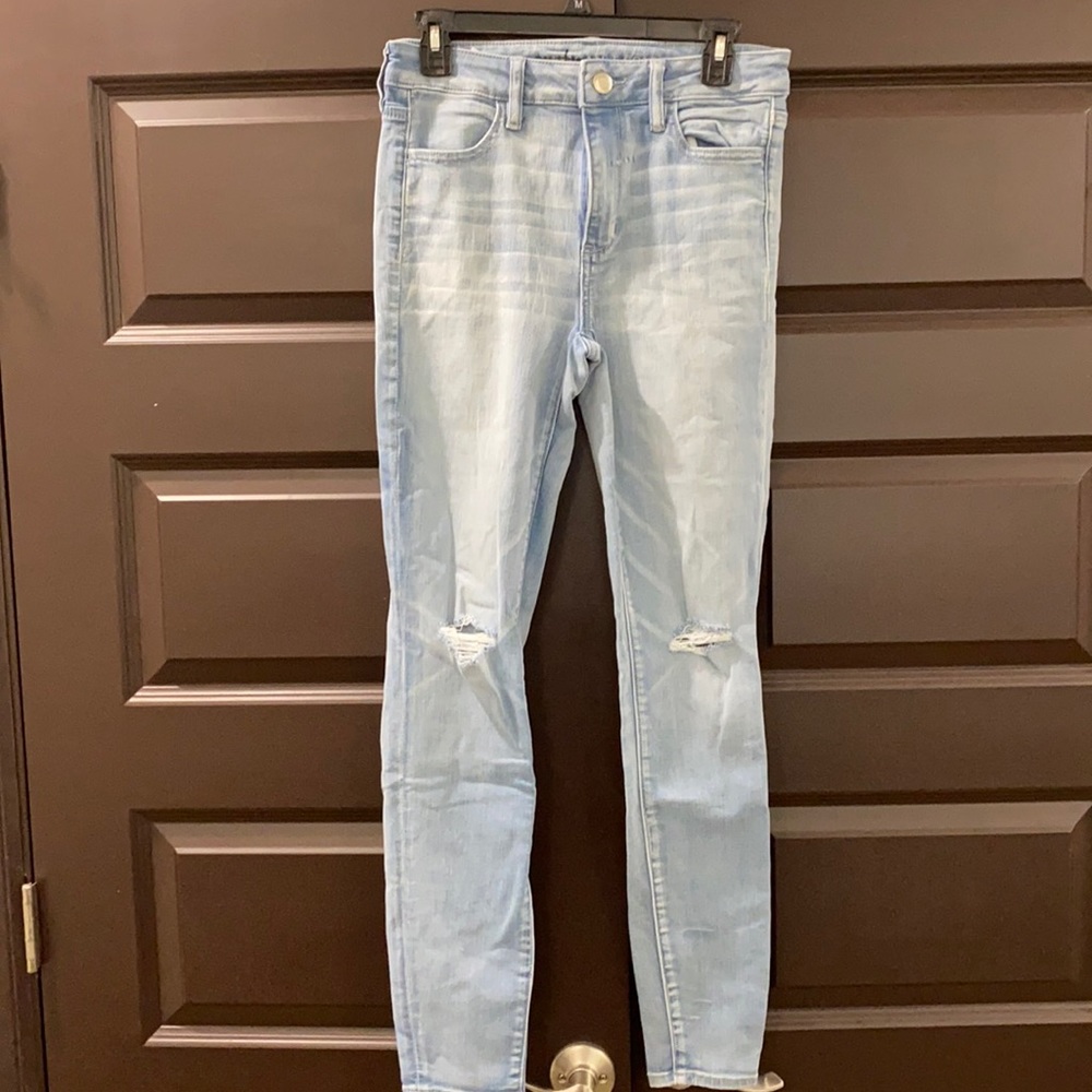 AE hi-rise jeggings